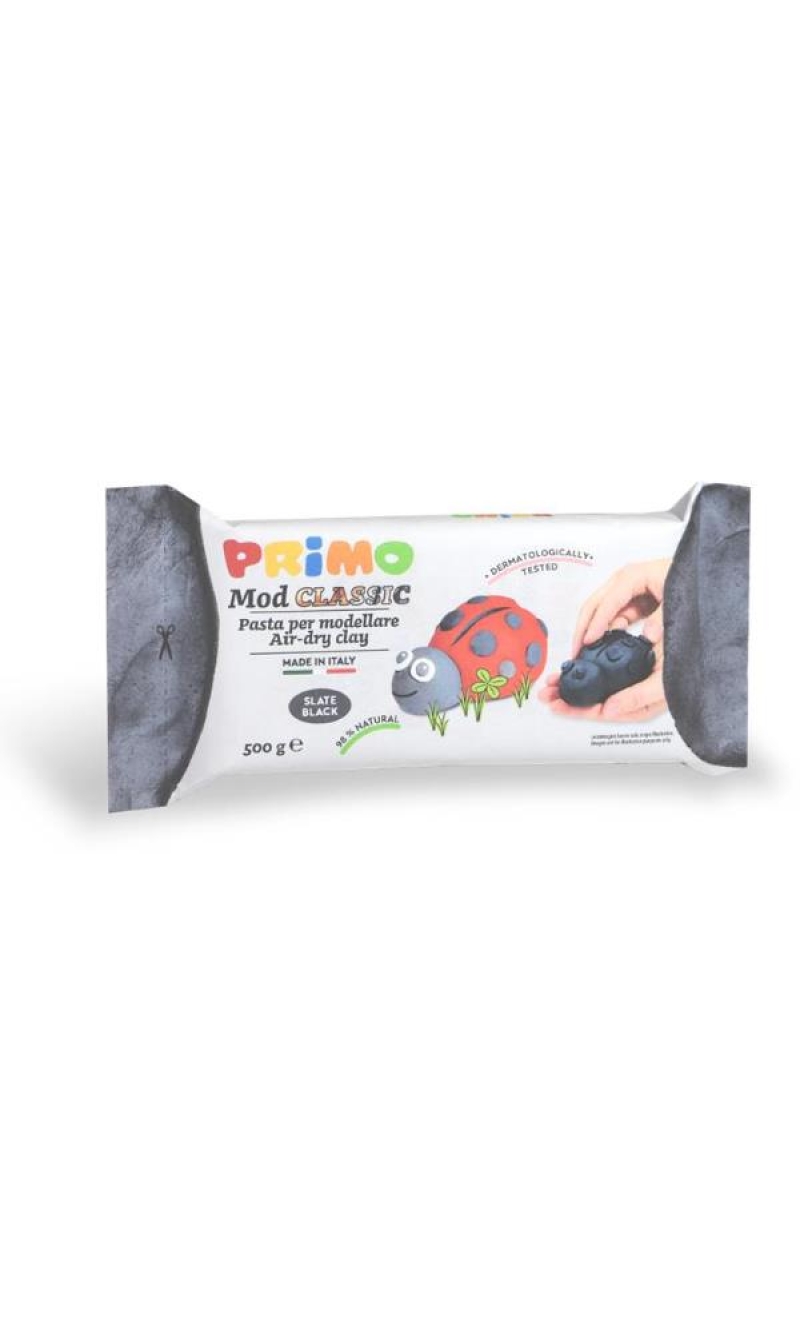 CMP Modelling Clay Air Drying Display Classic Slate Black - 500g