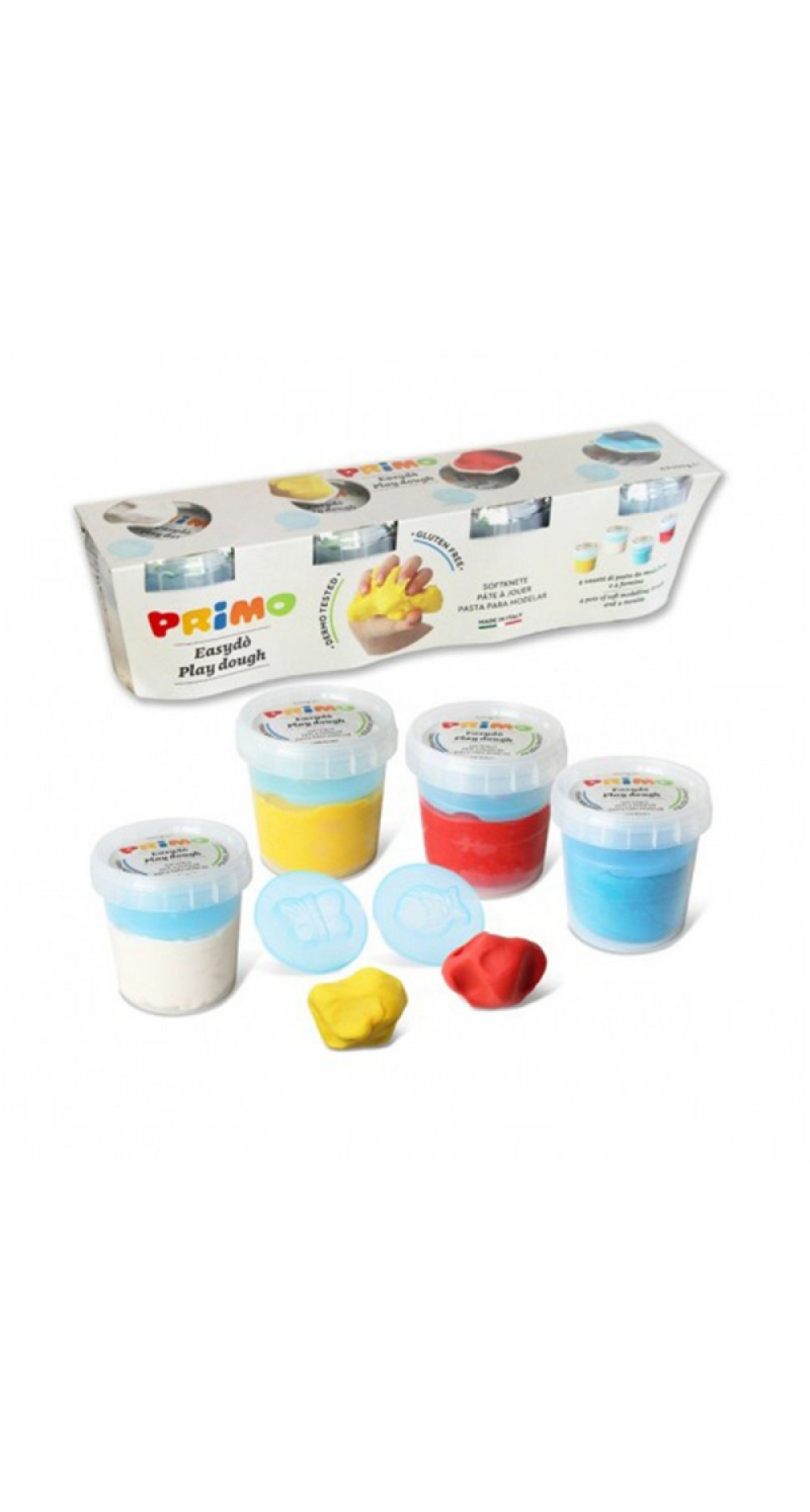 CMP Modelling soft play Dough EASYDO GF 4col -100g