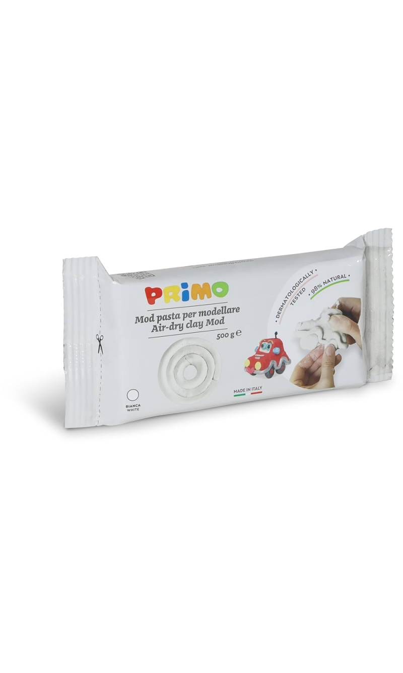 CMP Modelling Clay Air Drying Display Classic White - 500g