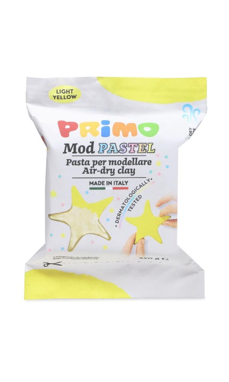 CMP Modelling Clay Air Drying Display Pastel Light Yellow - 250g