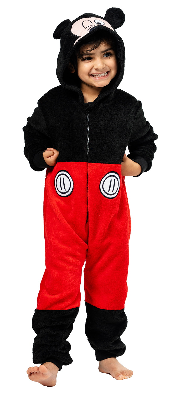 Official Licensed Onesie Mickey Mouse Costume - Age 12 to 14 Years