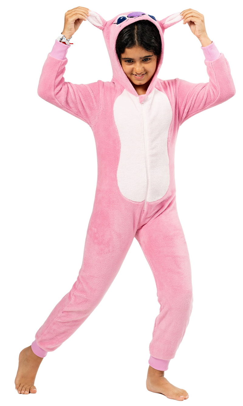 Official Licensed Onesie Stitch Angel Kigu Costume - Age 8 to 10 Years