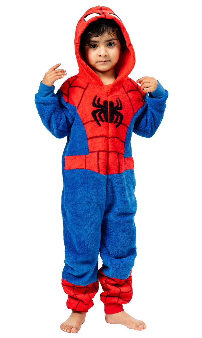 Official Licensed Onesie Spiderman Costume - Age 3 to 4 Years