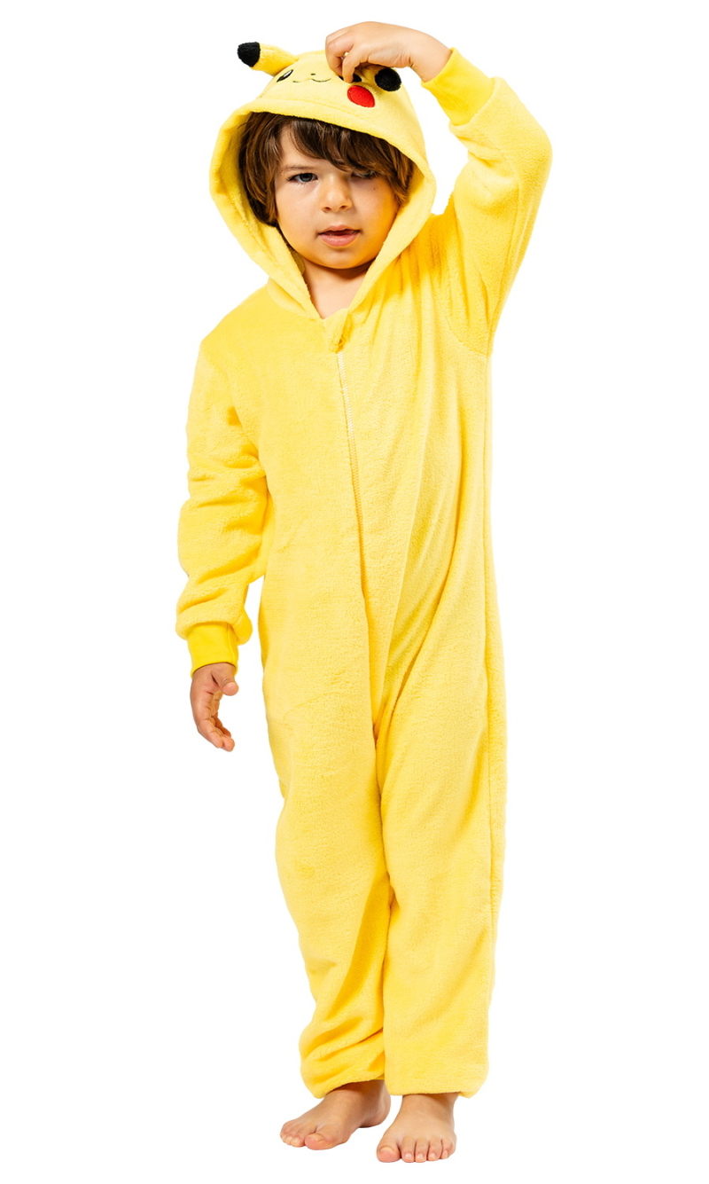 Official Licensed Onesie Pokemon Pikachu Costume - Age 3 to 4 Years