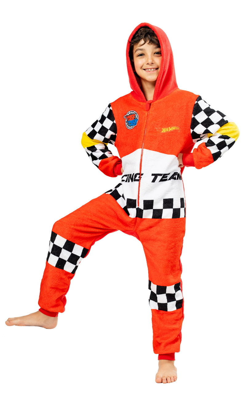 Official Licensed Onesie Hot Wheels Costume - Age 3 to 4 Years