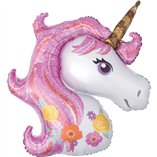 SuperShape Magical Unicorn Foil Balloon 83cm x 73cm