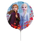 Mini Shape Frozen 2 Air-Filled Foil Balloon 23cm + Stick