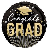 Graduation Congrats Grad Hat Foil Balloon 43cm