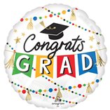 Graduation Congrats Grad Party Foil Balloon 43cm