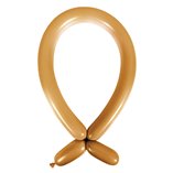 Anagram Modelling Balloon - Satin Luxe™ Gold Sateen 260 - 100pcs