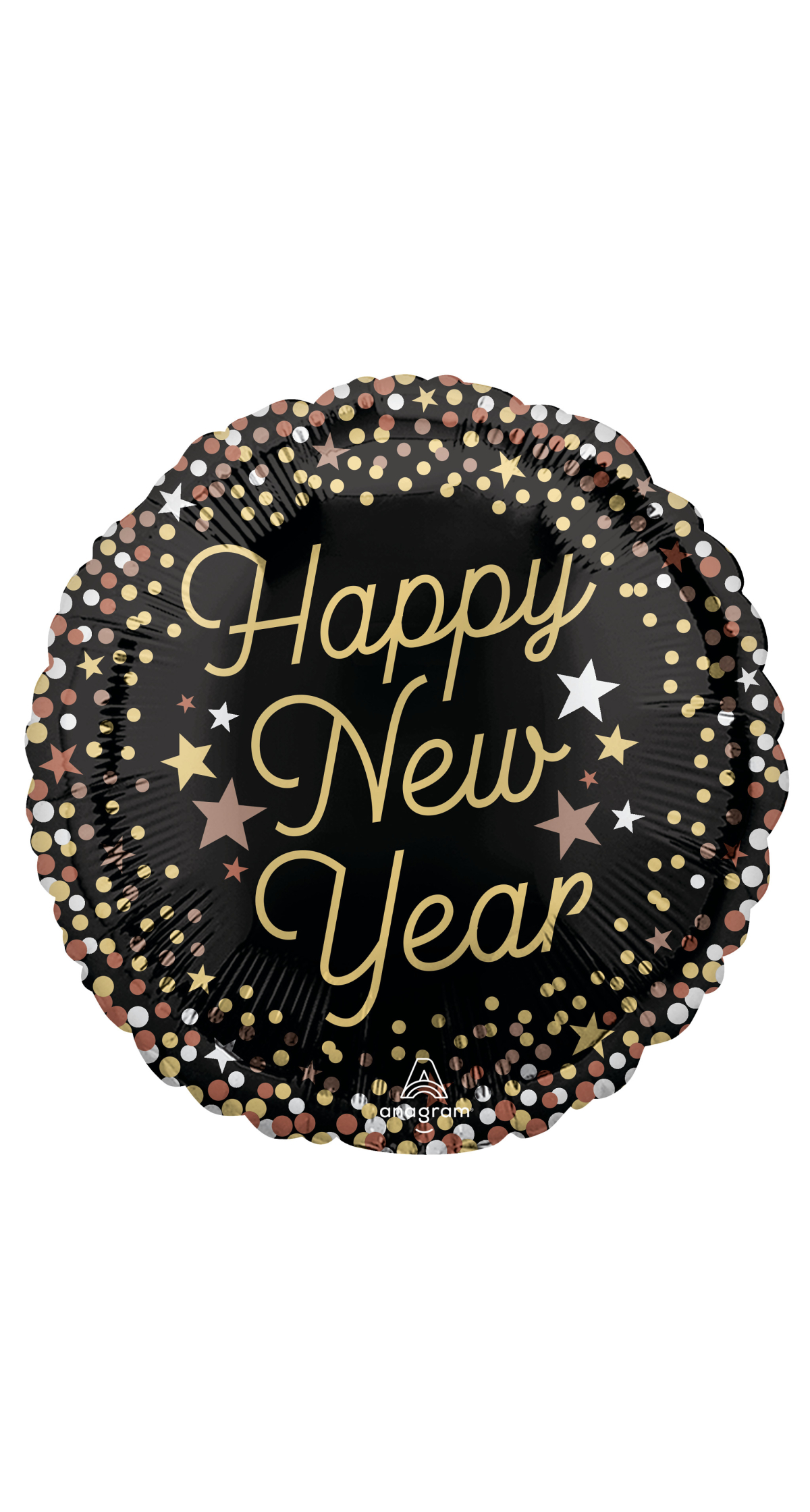 Happy New Year Luxe Foil Balloon 43cm