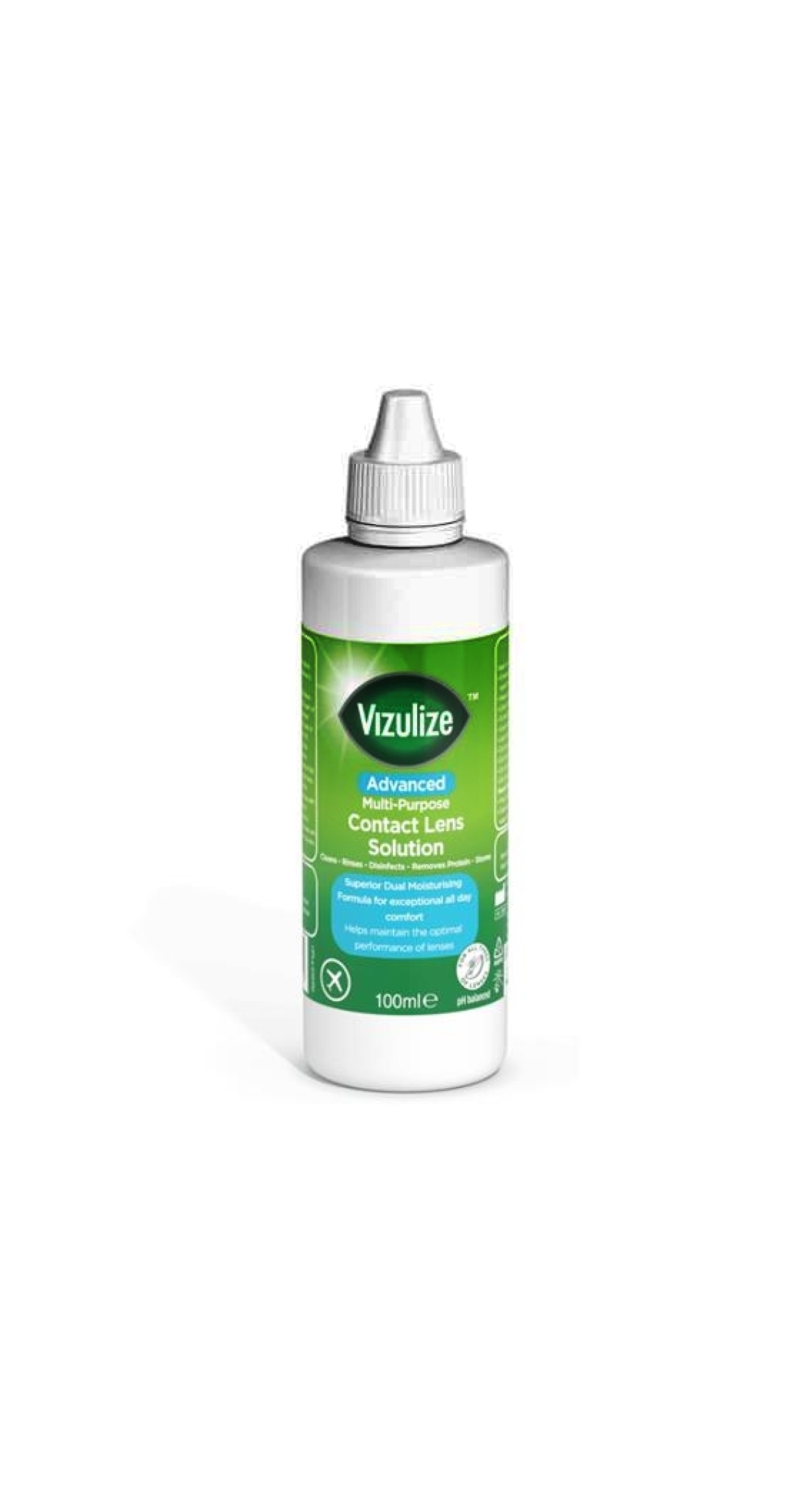 Contact Lens Solution - Vizulize Advanced (100ml)