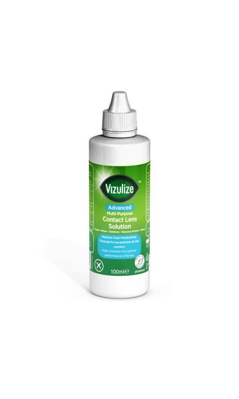 Contact Lens Solution - Vizulize Advanced (100ml)