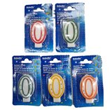 Numeral Candle 7.3cm (Assorted Colors) - No.9