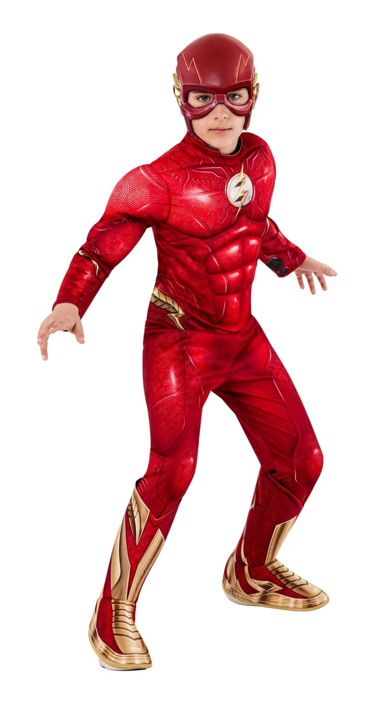 Official Licensed DC The Flash Costume - Age 7 to 8 Years (S)