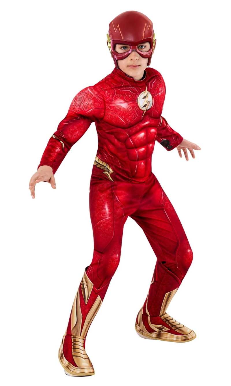 Official Licensed DC The Flash Costume - Age 7 to 8 Years (S)