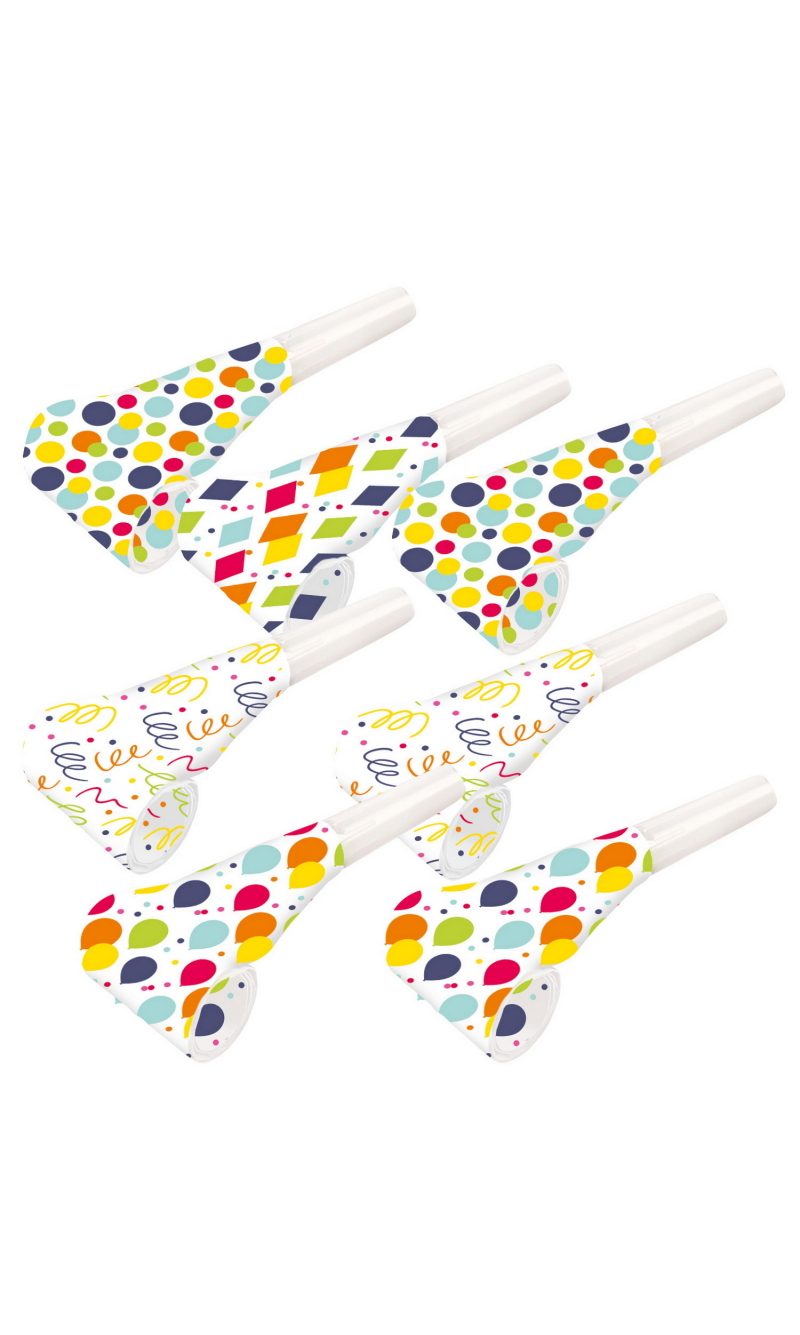 Blowouts Assorted Designs 30cm - 7pk