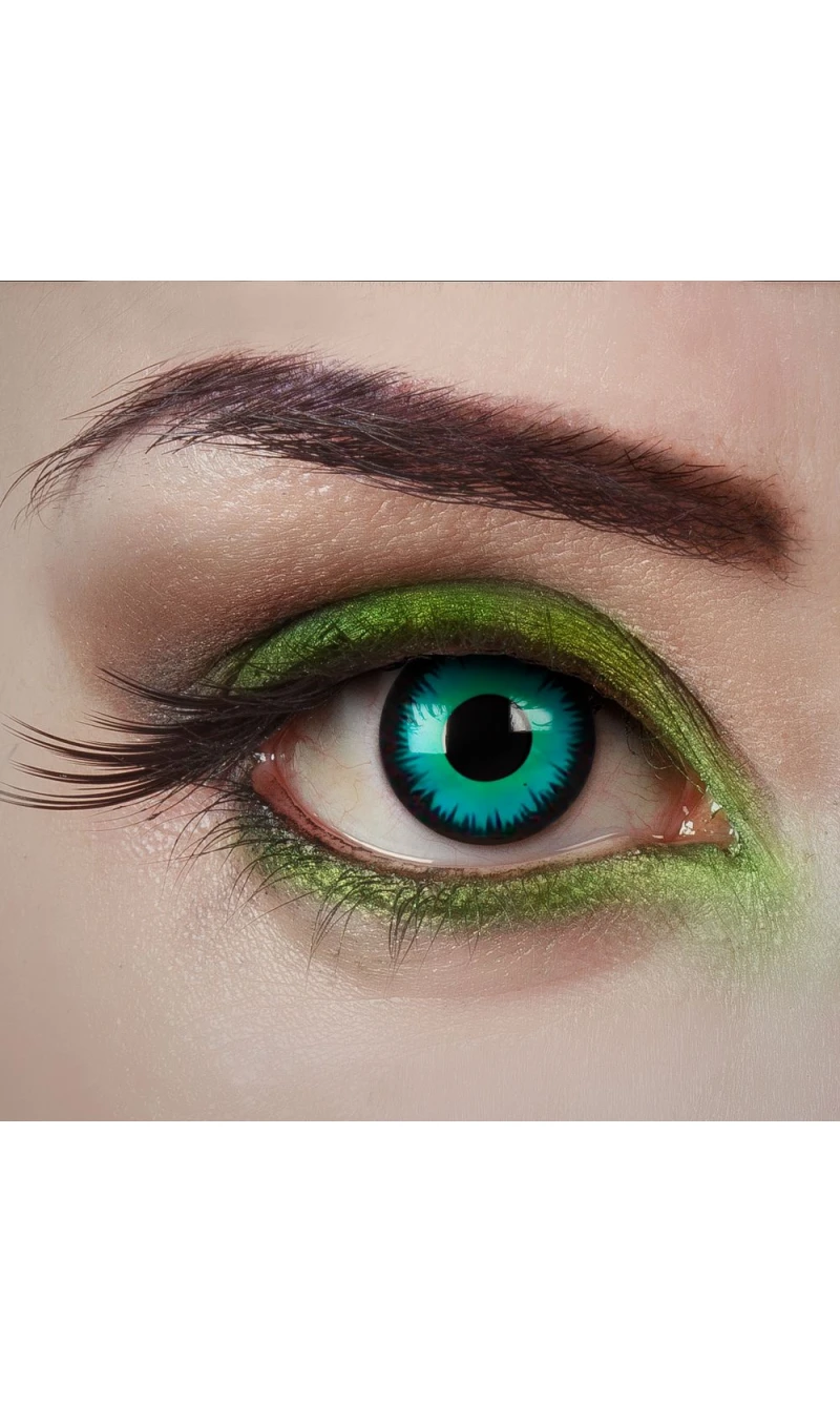 Contact Lenses Poison Witch (1 Pair) - 1 Day Use