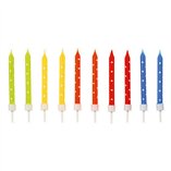 Spiral Candles Birthday Party 6.3cm - 24pk