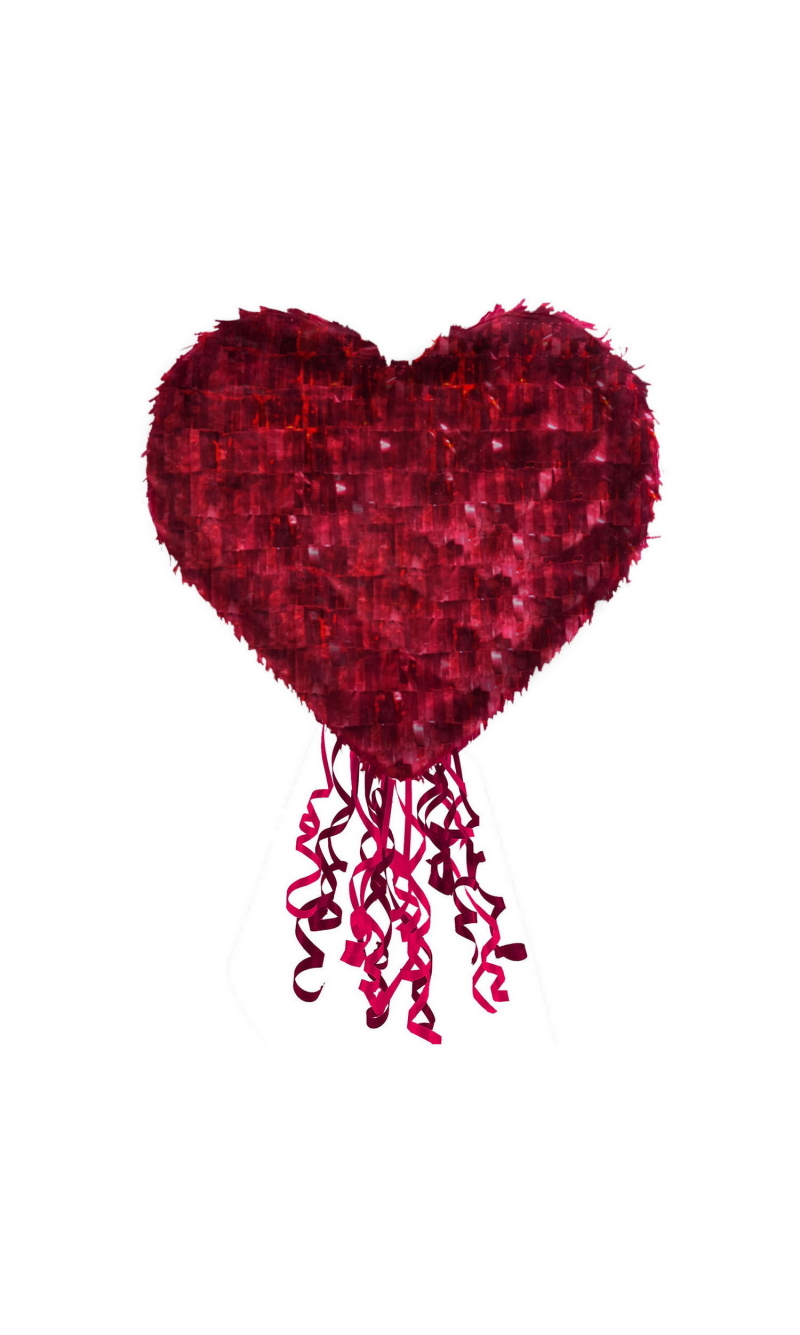 Pull Pinata Heart Everyday Love 40cm x 40.5cm x 10cm