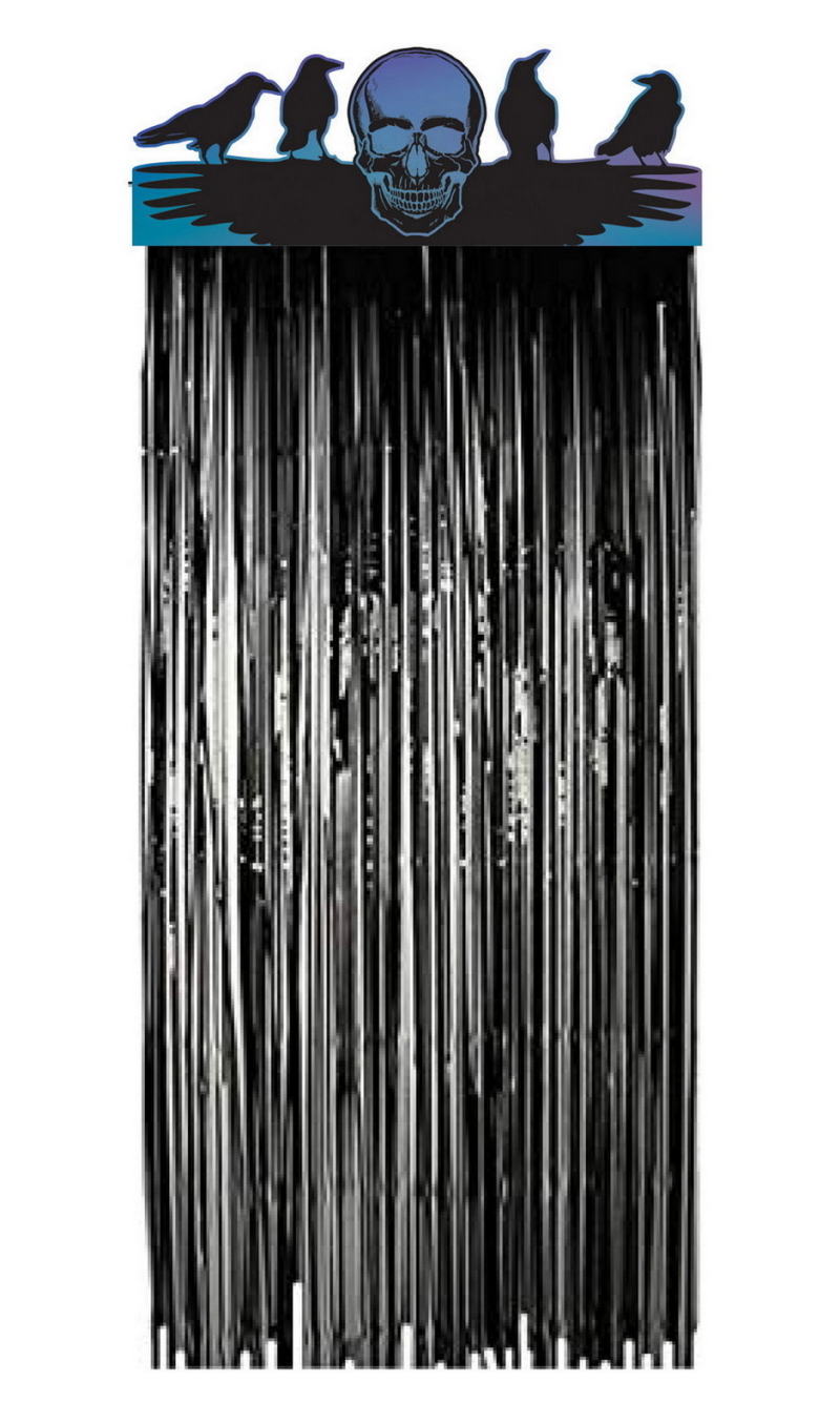 Halloween Door Curtain Boneshine Fever 230cm x 100cm