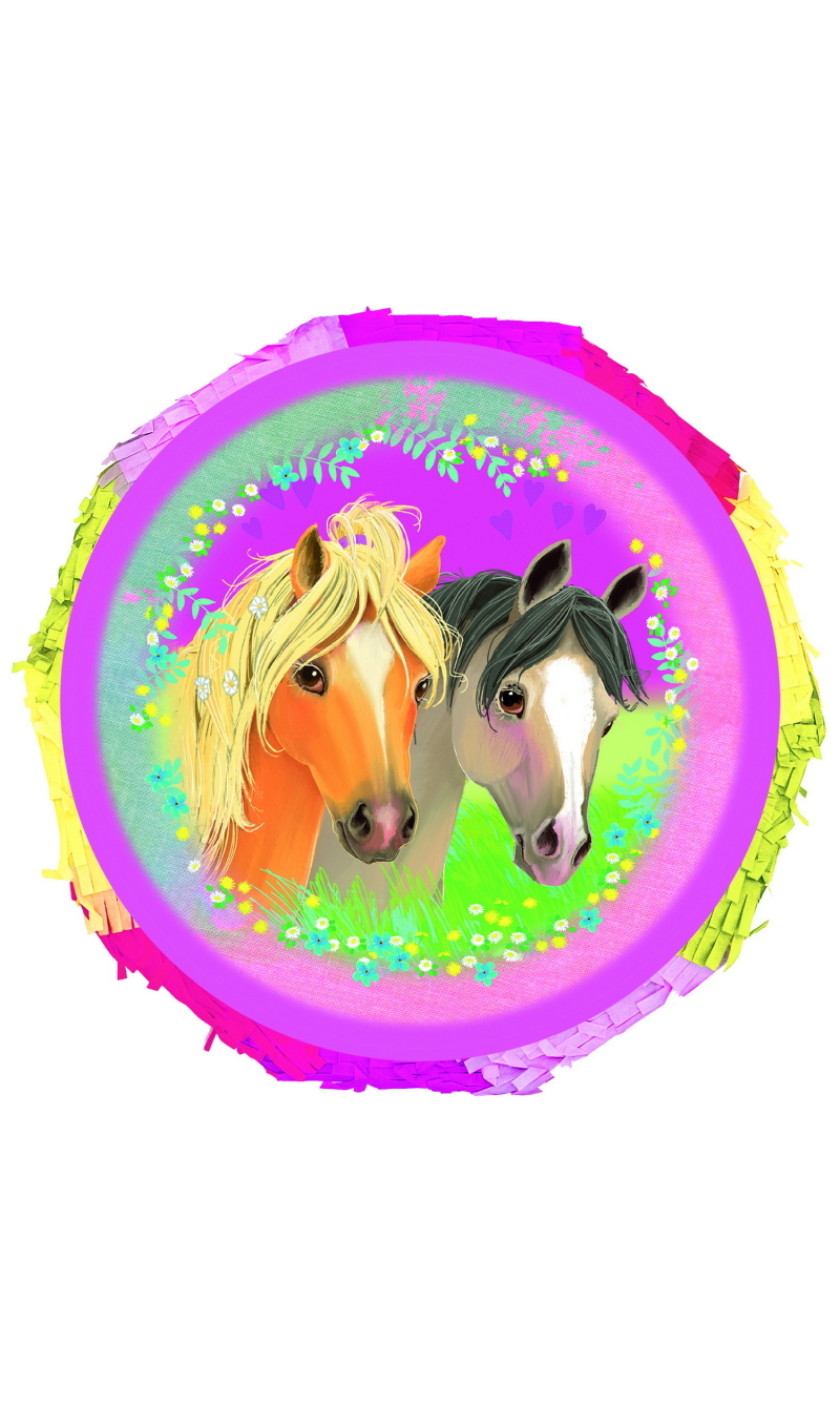 Expandable Pinata Pretty Pony 33cm x 33cm