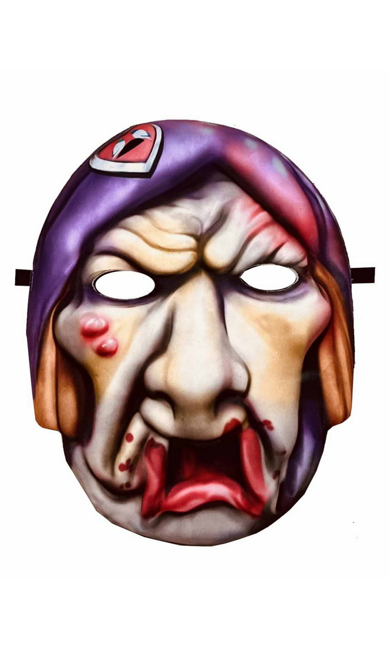 Mask Old Lady One Size