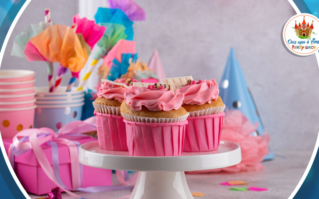 A cake placed on a table