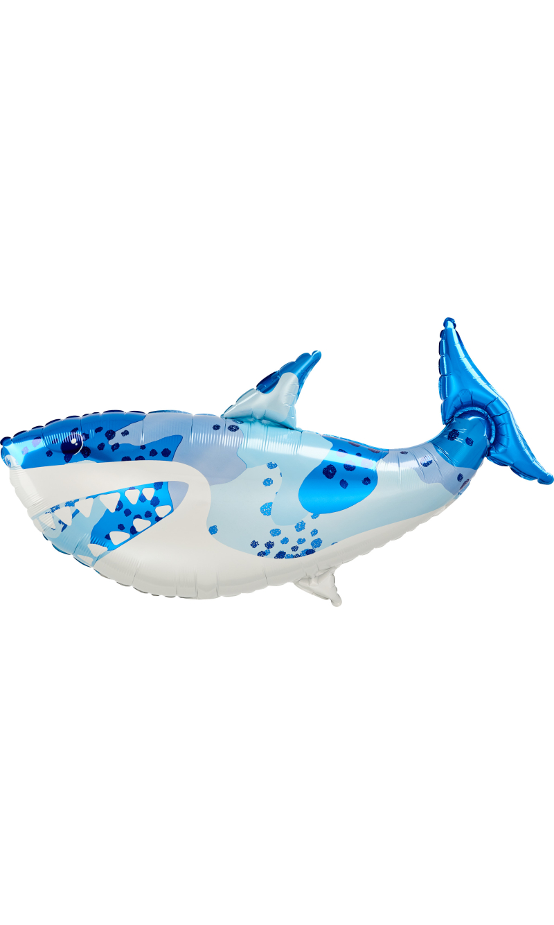 SuperShape Shark Foil Balloon - 96cm x 45cm