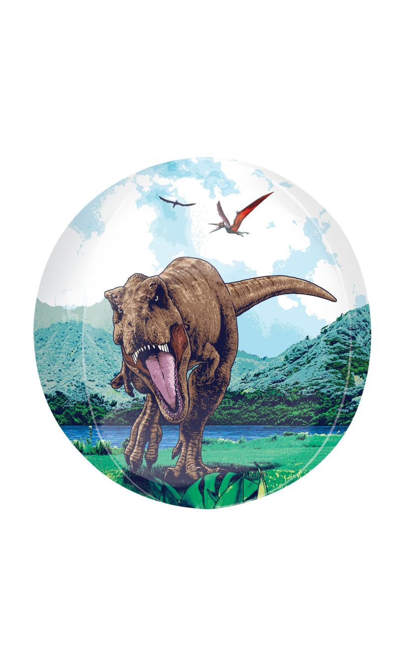 Orbz Jurassic World: Dominion Dinosaur Foil Balloon - 38cm x 40cm