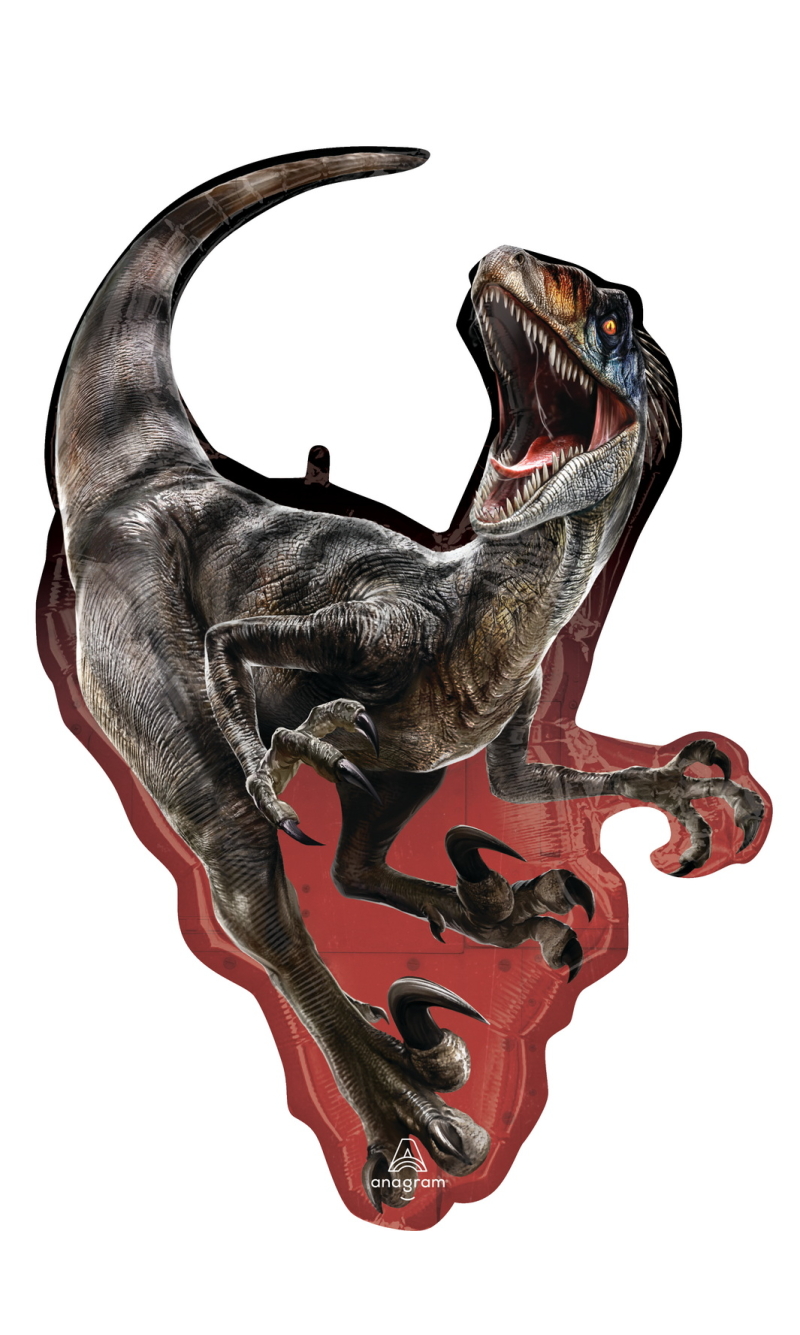 SuperShape Jurassic World Rebirth Dinosaur Foil Balloon - 58cm x 83cm