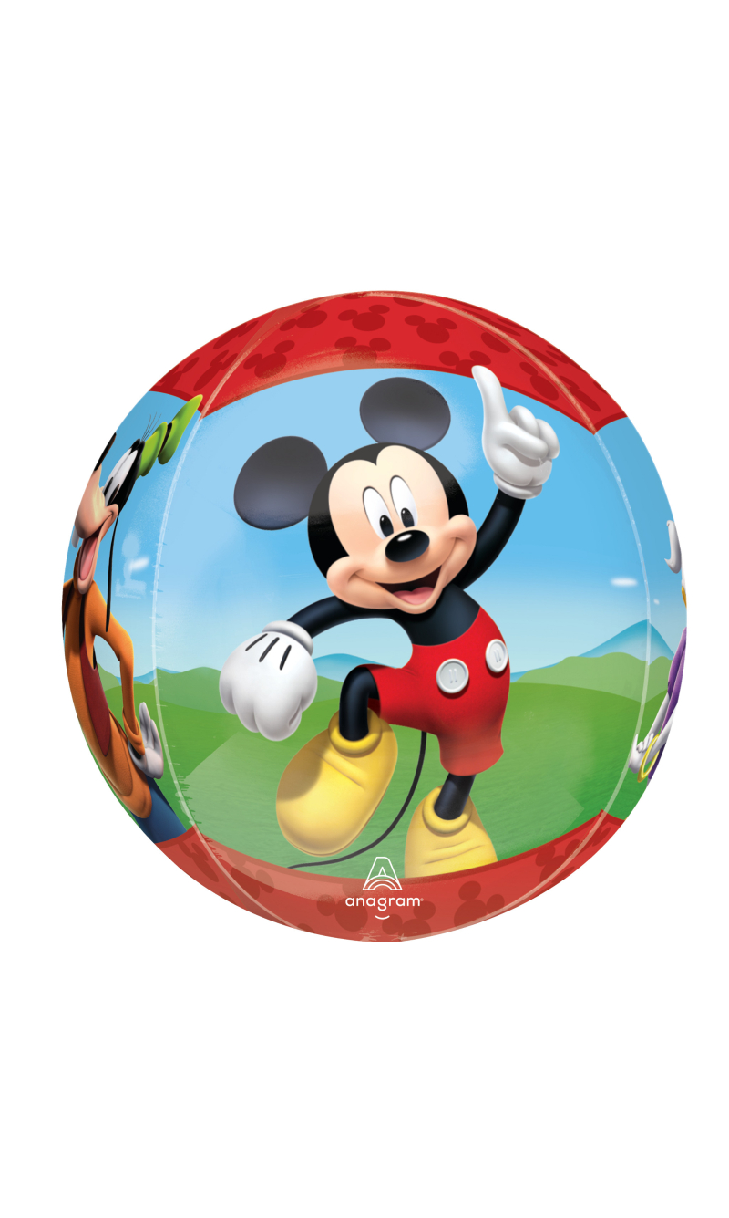 Orbz Mickey Clubhouse Foil Balloon - 38cm x 40cm