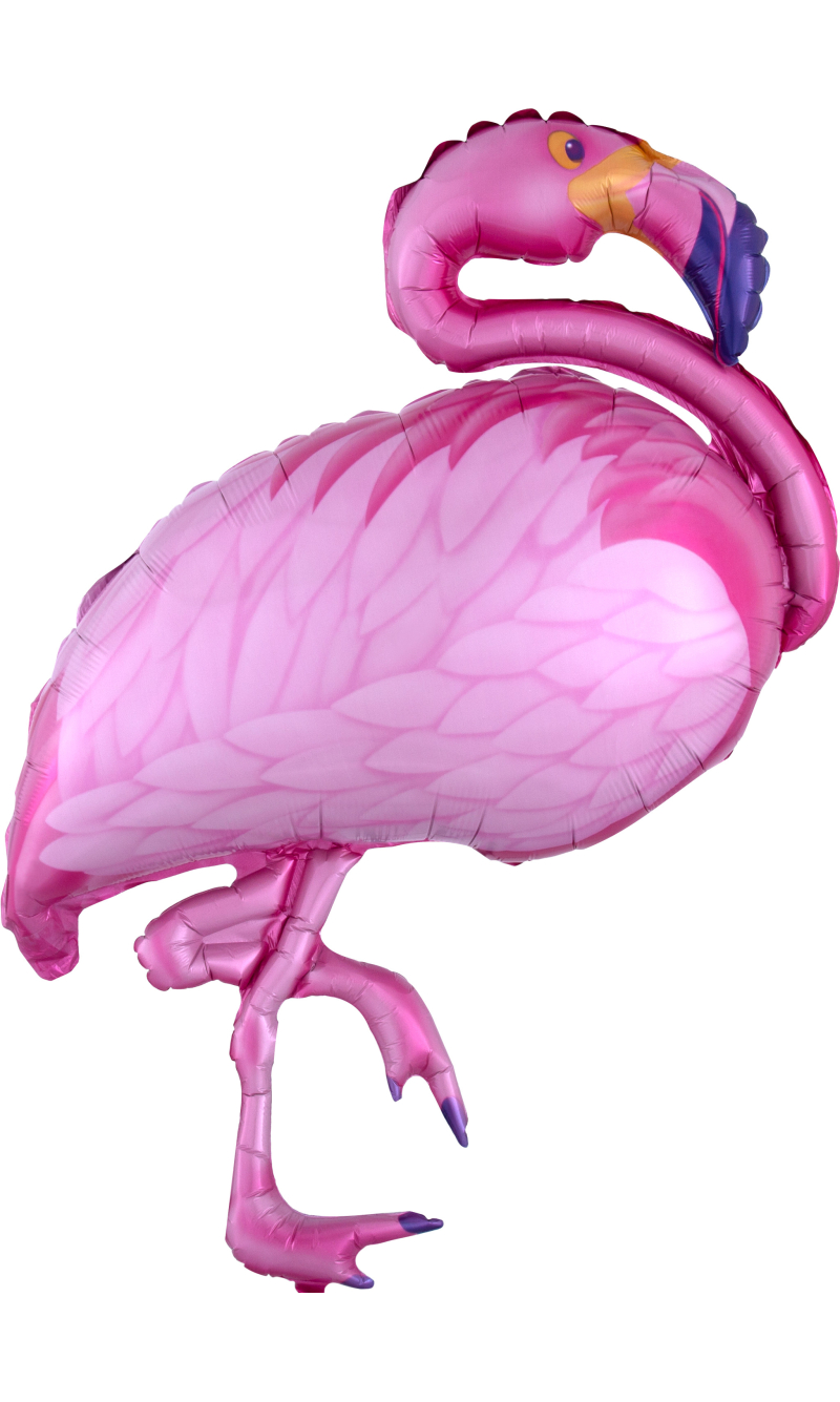 SuperShape Flamingo Beach Foil Balloon - 69cm x 89cm
