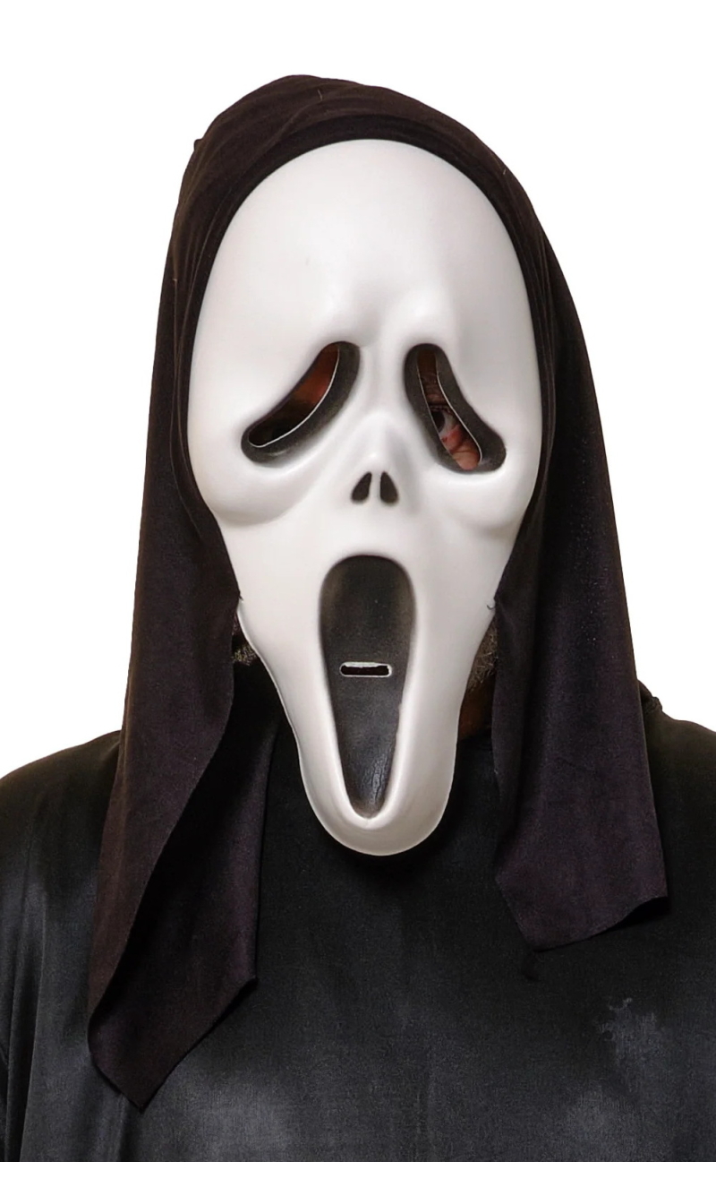 Ghost Scream Mask - One Size