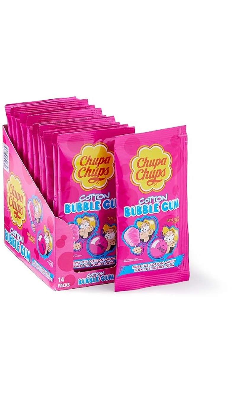 Chupa Chups Cotton Bubble Gum - 1pc