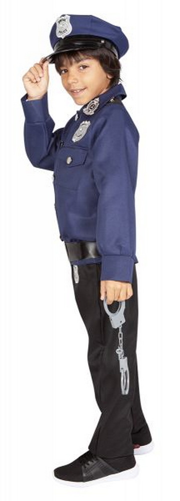 Police Duty Patrol Boy Officer Costume - Age 5 to 6 Years - Image 4