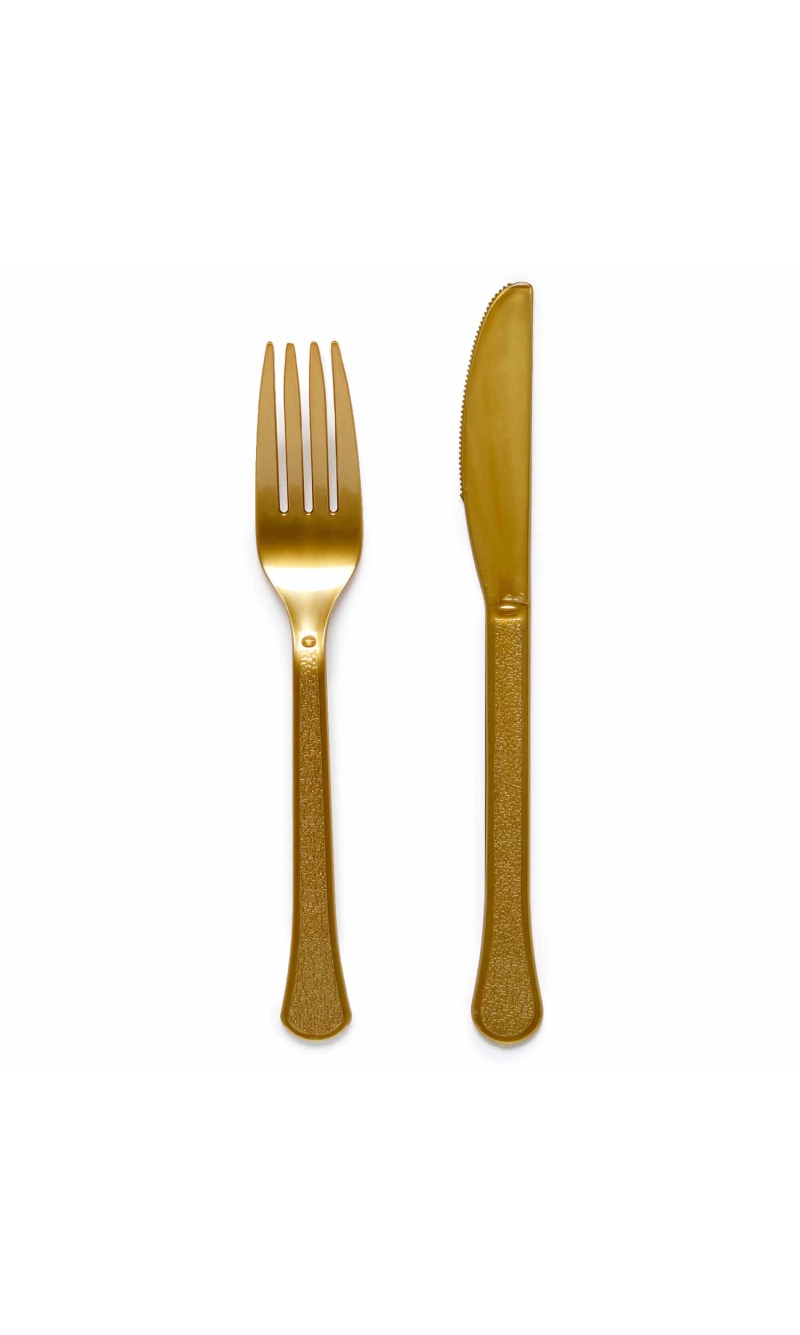 Cutlery Plastic Creme Brulee 24 Pieces