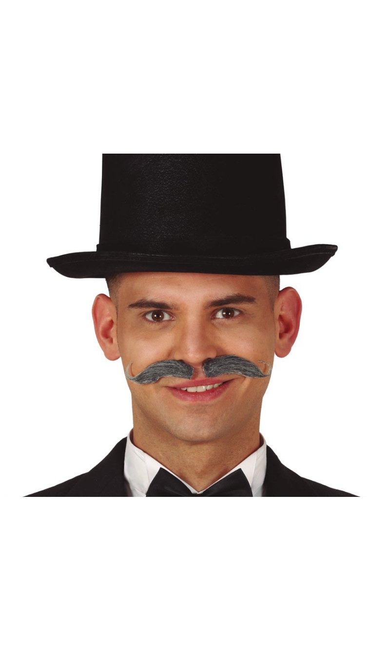 Grey Bavaro Mustache