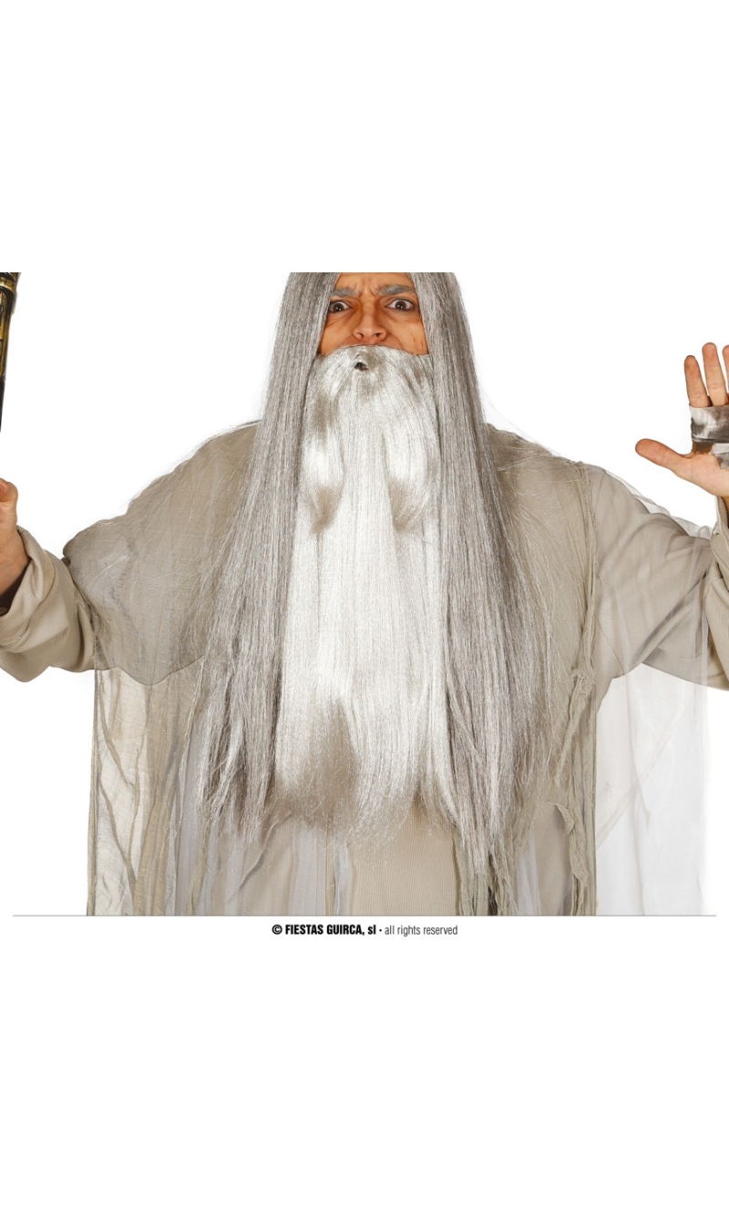 Extra Grey Beard - One Size