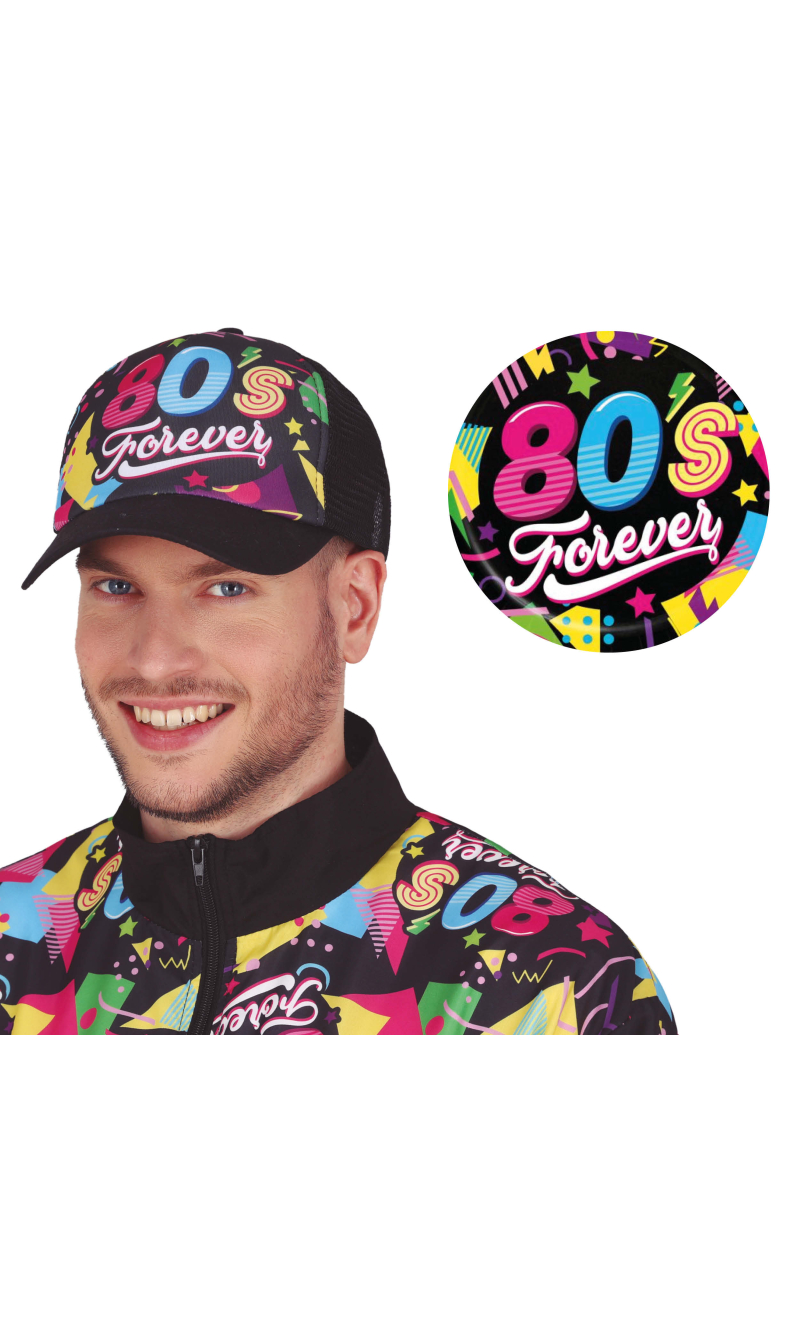 80s Forever Cap - Adult One Size