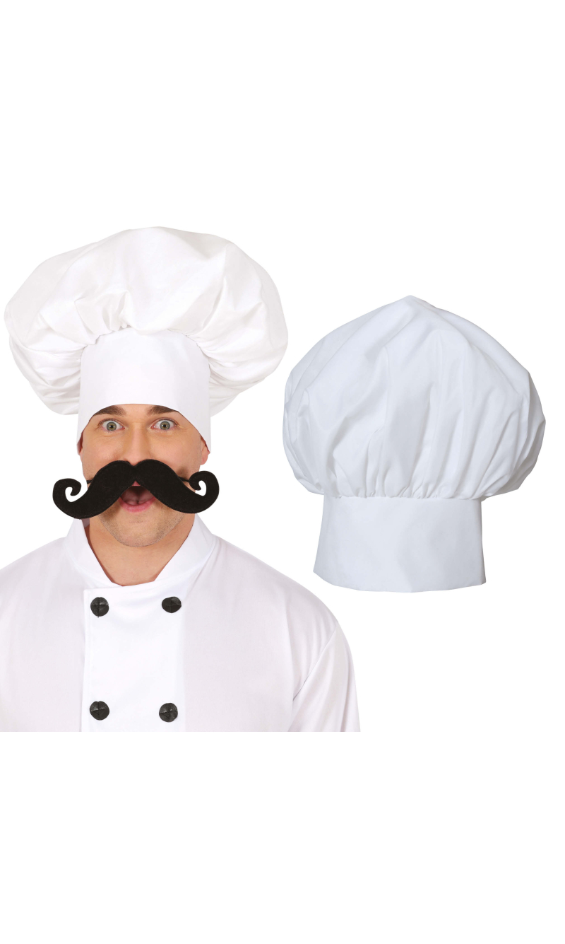 Fabric Chef Hat - Adult One Size