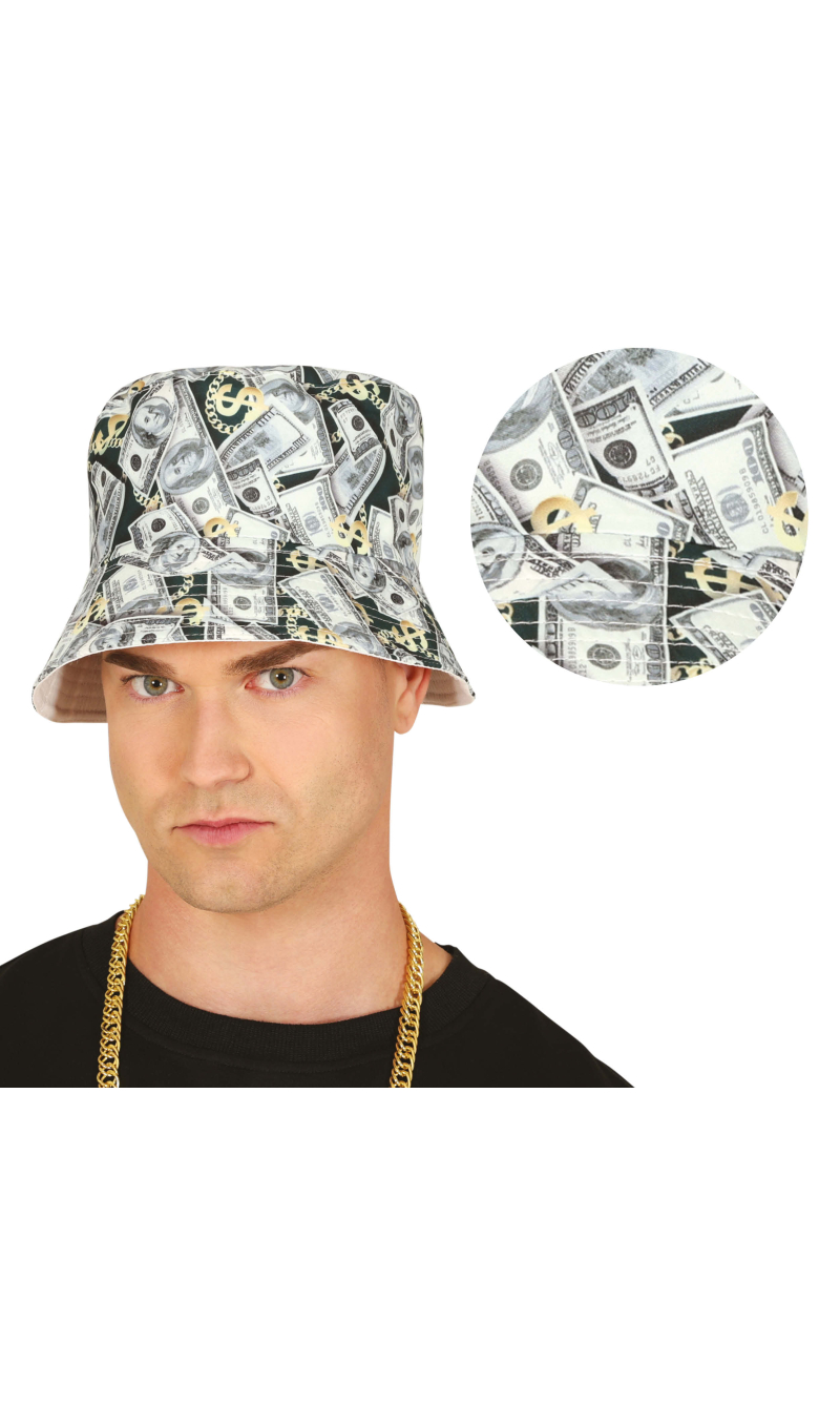 Dollars Bucket Hat - Adult One Size