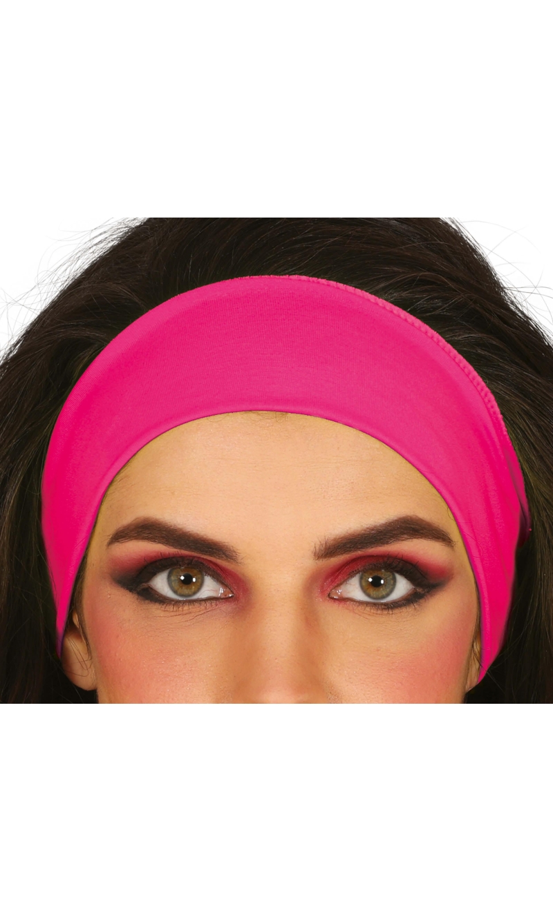 Neon Pink Headband