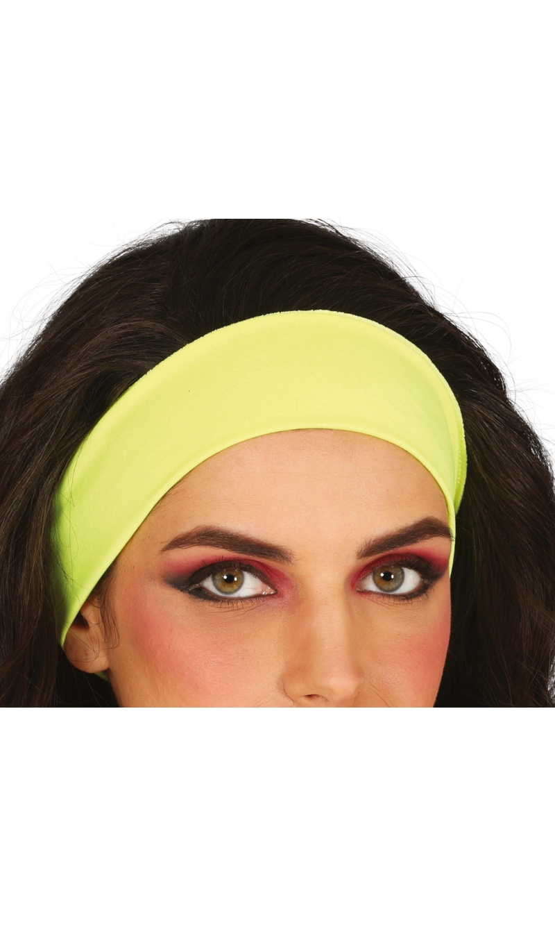 Neon Yellow Headband