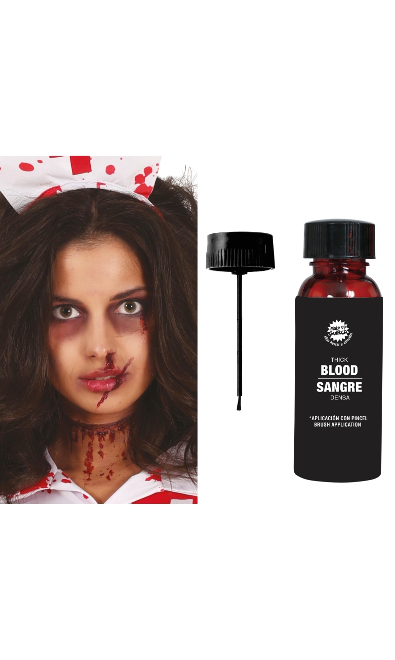 Dense Fake Blood with brush 60ml