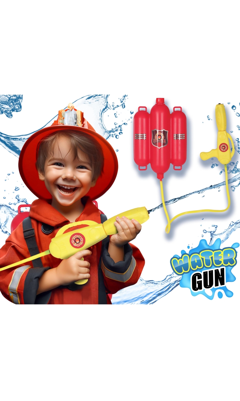 Fire Fighter Backpack Water Thrower 25x18cm
