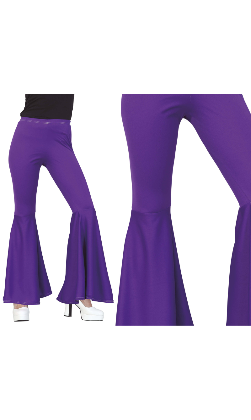 Bell Bottom Purple – Adult Size Medium (38-40)