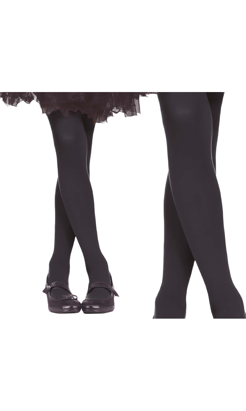 Child Tights Black - Age 7 to 10 Years