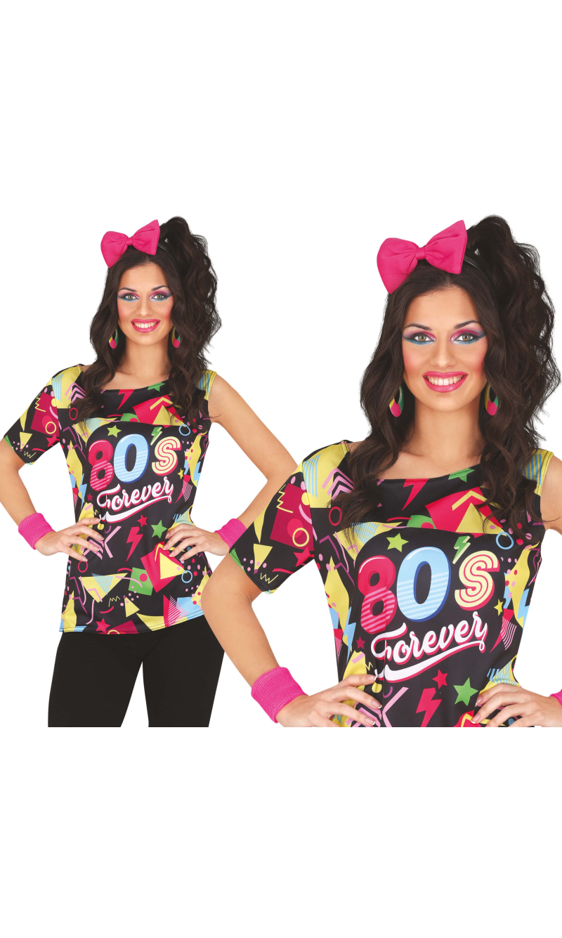 80s Forever T-Shirt - Adult Size Medium (38-40)