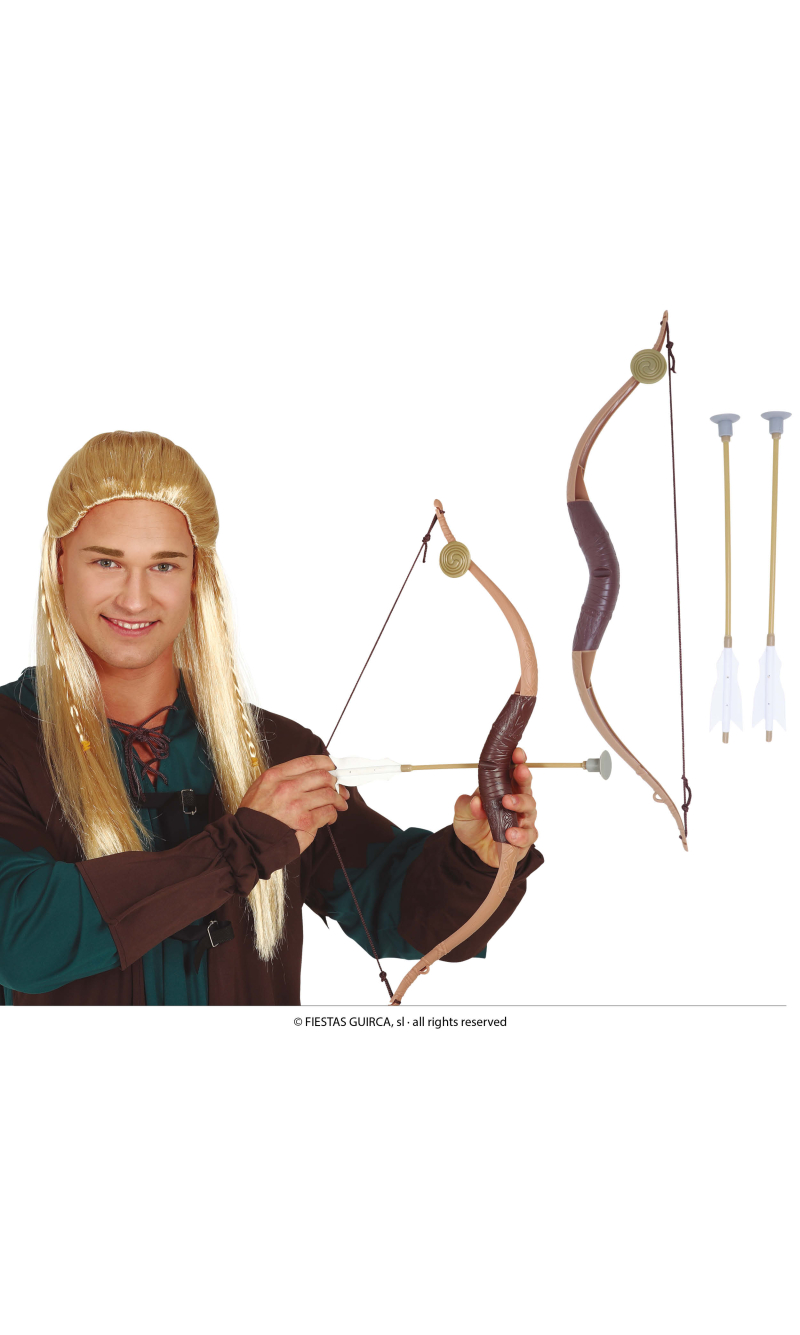 Bow Set With 2 Arrows 58cm